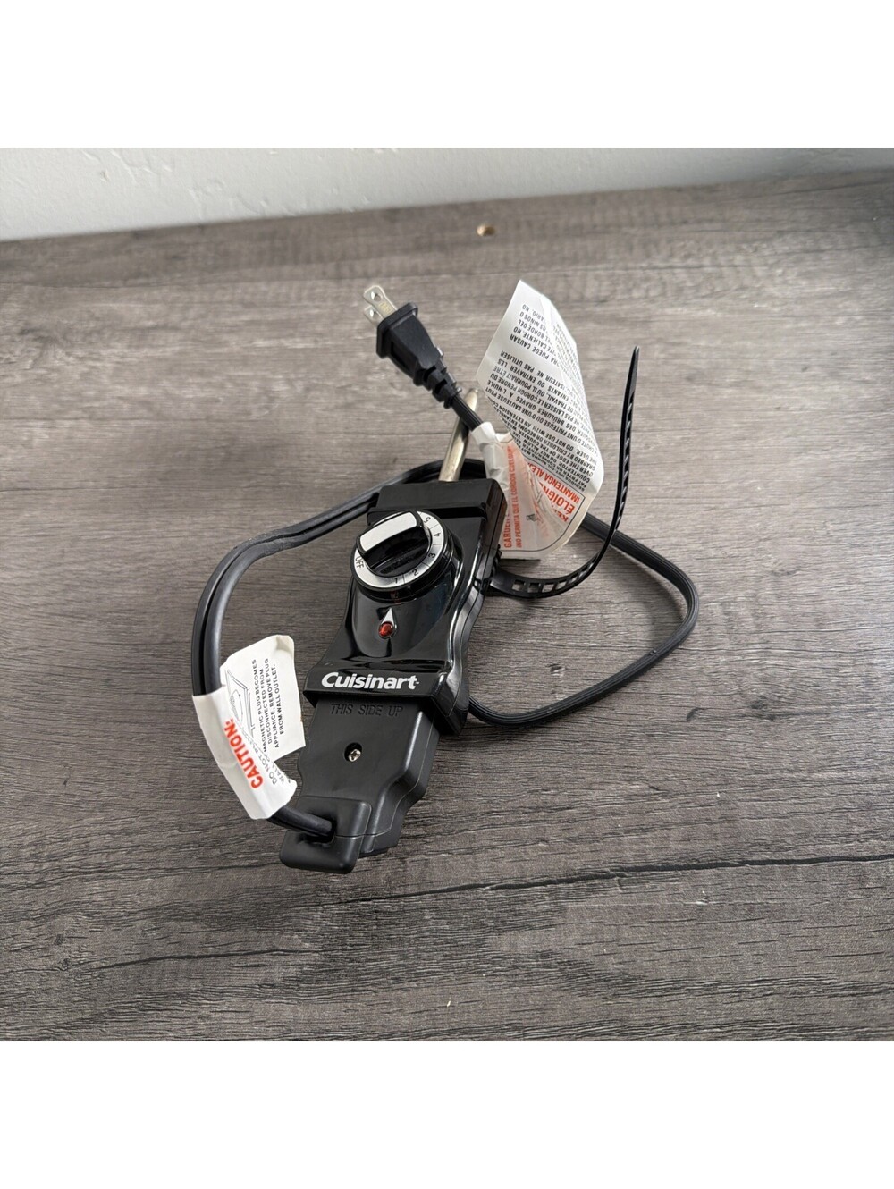 CUISINART TEMPERATURE CONTROL PROBE & MAGNETIC CORD MTP-010-01 & MDP-2 - Used!